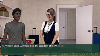 She feels thrill as burglar steals pleasure from cute university girl with big boobs.