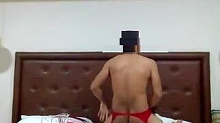 Follando Mi Pareja with Pegging in Lingerie!