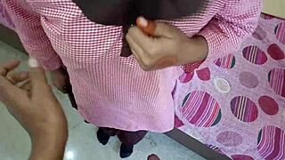 Desi College Student Banged Hard in Uniform with Teacher on Coaching MMS
