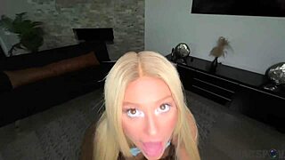 Busty Blonde Dan Dangler Flipped Lifted Folded and Fucked by Jmac