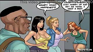 detention s3 ep8 - student catches teacher in campus gangbang chaos