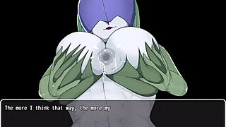 Woman dominates with monster cock