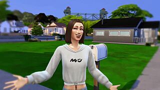 This taboo simxstory has intense hardcore scenes with small tits 😈