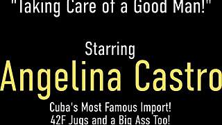 Dick Hungry Bbw Angelina Castro Rides Big Fat Cock!