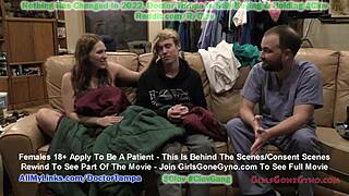 Pregnant Nova Maverick masturbates intensely at doctor's office