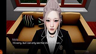 maiden power hg intro meeting some waifu in hentai anime