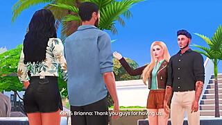 courtside passion in this 3d hentai preview, so naughty and fun