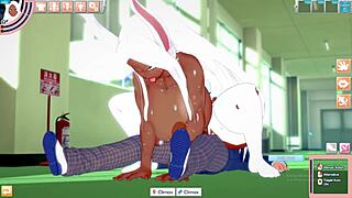Big-Ass Bunny Fucked To Orgasm In This Hentai Game. Ready?