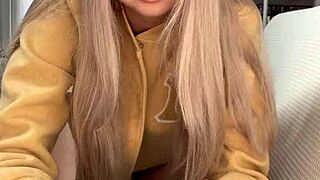 Pretty Woman Handjob Her Friend - Amelie Dubon