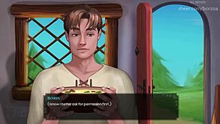 wal 7 boriss cock gets harder after big boobs myrtle in sexy lingerie