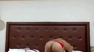 Follando Mi Pareja with Pegging in Lingerie!