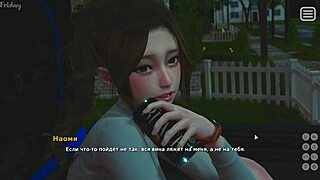 pretty college slut bullies her lover with cock in this horny cartoon game