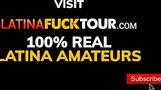 three amateur sluts ordered in latina whore house