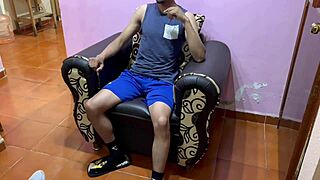 entrevista a hetero con enorme verga termina en casting porno gay hasta preñar a mi modelo