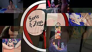 wal 7 boriss cock gets harder after big boobs myrtle in sexy lingerie