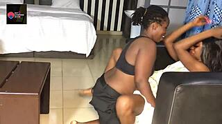 my house agent is a baddy with wet pussy dripping close up