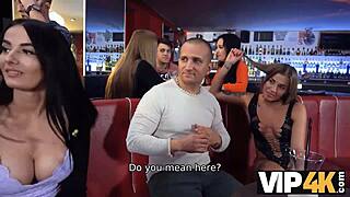 Czech Wife Fucks in Public Party!