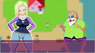 Does android 18's wet pussy tempt trunks in dragon ball?