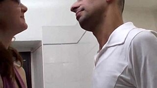 She gets her pussy licked and penetrated by neighbor.