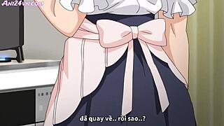 Tanetsuke ojisan hentai animation with raw creampie action