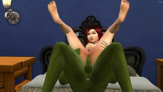 The Hulk's Intense Anal Encounter With A Sexy Redhead