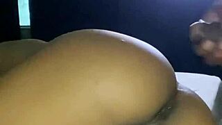 Beautiful natural tits bouncing while being fucked in the ass