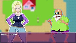 Does android 18's wet pussy tempt trunks in dragon ball?