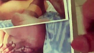 Cum tribute for deep throat performer.