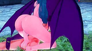 Halloween Special: Morrigan’s Hard Sex on Sheer