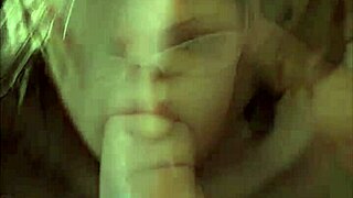 Tricky pov cartoon striptease with clothes ripped.