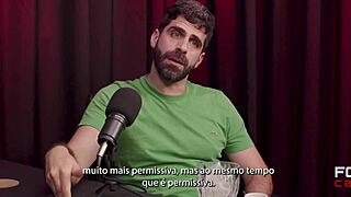 Dr Vinicius Lacerda leads blindfolded bdsm orgy with spitting and fisting – provocative health?