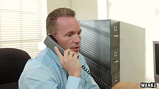 Russian Blonde Subil Seduces Her Boss with Ease