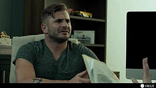 Hazel Moore gets fucked while frozen in time by the button.