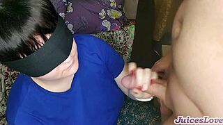 Huge cumshot in mouth