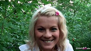 Wow! German Teen 18+ Gives Bj On Playground!