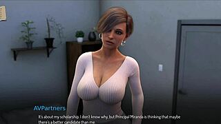 Bound in an intense game.