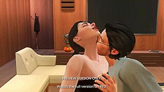 post ball game turns naughty in 3d hentai preview