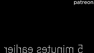 Mita gets pounded in subway inside hentai cardboard parody