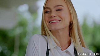 vixenplus blonde beauties nancy & eva get naughty at work with licking and fingering