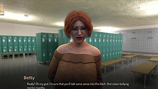 Bound in an intense game.