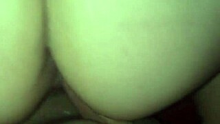 the redhead milf rides my cock until she gets a creampie