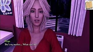 Chick Route in Being a Dick 45: Shaved Cartoon Sex with Fingering