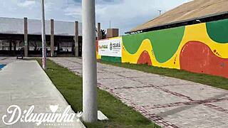 I invited the young guy after school to fuck in my apartment