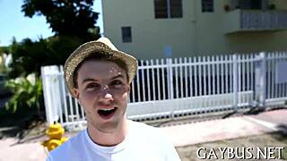 rough gay sex unfolds in a gritty scene where two guys get intense and raw