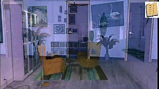 being a dik chick route 29 trying to find his way around isabellas house after a night out