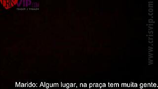Cristina Almeida Does Public Dogging With Cuckold And Group!