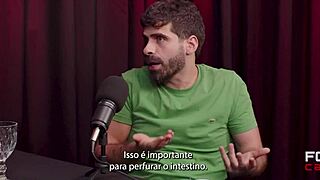 Dr Vinicius Lacerda leads blindfolded bdsm orgy with spitting and fisting – provocative health?