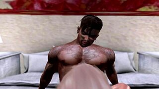 Who screams louder in Scream 25 parody blowjob scene?