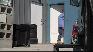 Massive BBC through gloryhole with Devin Trez