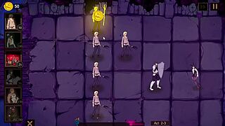 I played with the monster girl in this hentai adventure.